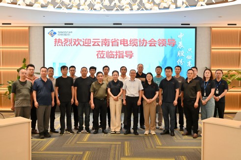 线聚你我 与企同业——云南省电线电缆行业协会莅临瓦力游戏电缆调查互换